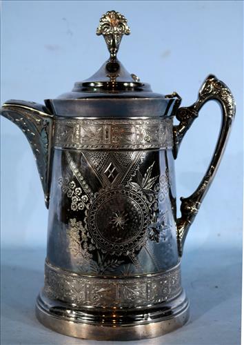 Victorian silver-plate water picture (1 of 3)