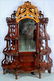Walnut Victorian etagere