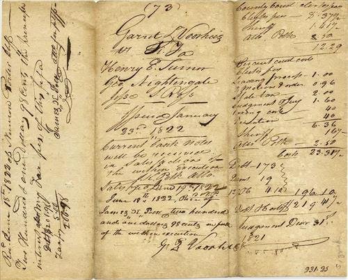 RARE SIGNED JAMES K. POLK, 11TH PRESIDENT: Tennessee signed Document , June 18, 1822 A Rare Court Document. Signed during his time as a lawyer in Maury County “ James K. Polk Atty. for Pltff “, recording that he received from Sheriff Nimro