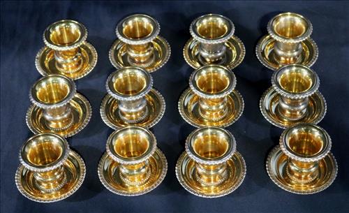 Tiffany gold washed sterling silver heavy (73.4 ounces) (1 of 3)