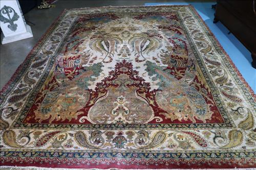 Beautiful Persian antique rug, 12.2 x 9 (1 of 5)