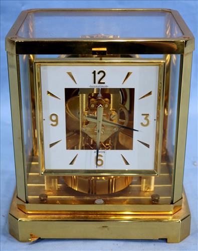 Brass Anniversary clock by Jaeger-LeCoultre (1 of 3)