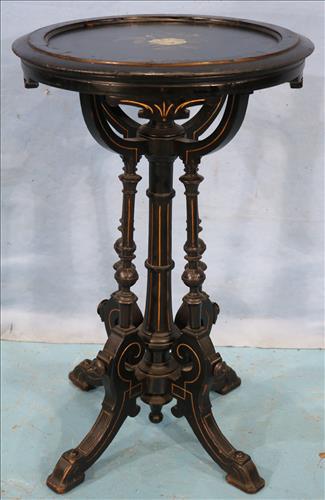 Aesthetic movement round plant stand (1 of 3)