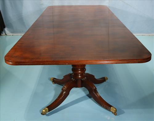 Antique English manor banquet dining table (1 of 8)
