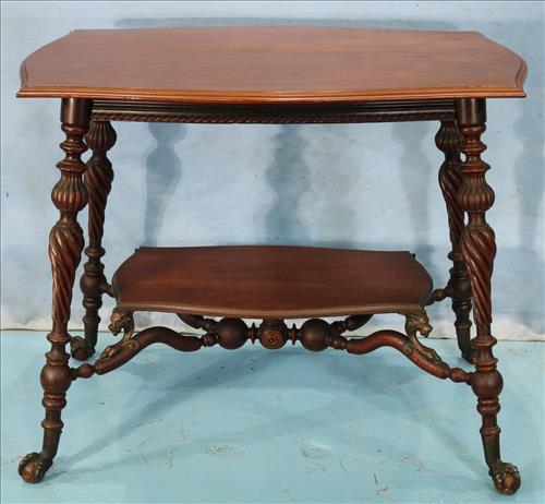 Mahogany Merklin Center Table (1 of 6)