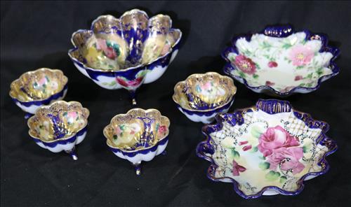 7 pieces of hand painted Nippon, nativity set, 2 (1 of 4)