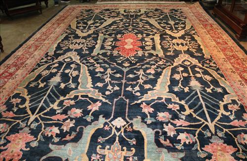 Large hand made Persian rug, 17 ft. 10 in. x 12 ft. (1 of 4)