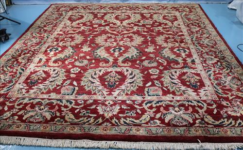 Hand made Persian wool rug, 10.4 ft. x 7.10 ft. (1 of 4)
