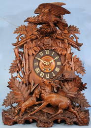 Shelf cuckoo by Alexander Fleig, 8-Day, Ca. 1880