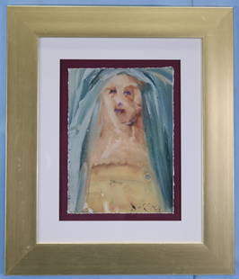 Biblia, Sacra Plange by Salvader Dali, 19 x 14: Biblia, Sacra Plange by Salvader Dali, ca. 1967, 19 x 14