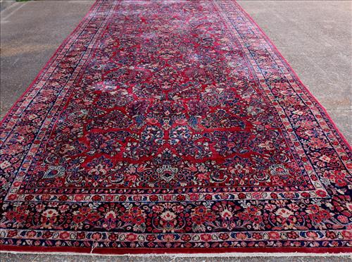 Antique Sarouk palatial Persian rug, 20ft. 9in. x 8ft 9in. (1 of 4)