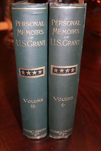 Personal memoir's of U.S. Grant 1st edition, ca. 1885 (1 of 4)