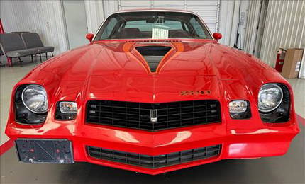 1979 Chevrolet Camaro Z-28 with only 24,000 miles, matching numbers on car and engine