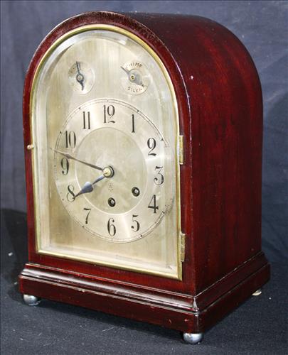 Gustav Becker dome clock with Westminster Chimes (1 of 4)