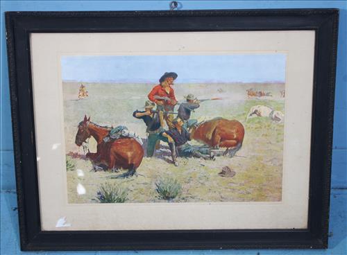 Picture of Custer's Last Stand, Frederick Remington (1 of 3)
