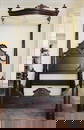 Rosewood empire rococo half tester bed attrib. to  C. Lee