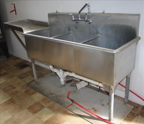 Stainless Steel Kitchen Sink (1 of 2)