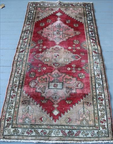 Handmade Hamadan Persian rug, 3 ft. 2 in. x 6 ft. 4 in. (1 of 4)