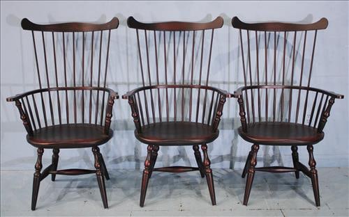 Set of 3 early Winsor chairs from Magnolia Hill (1 of 4)