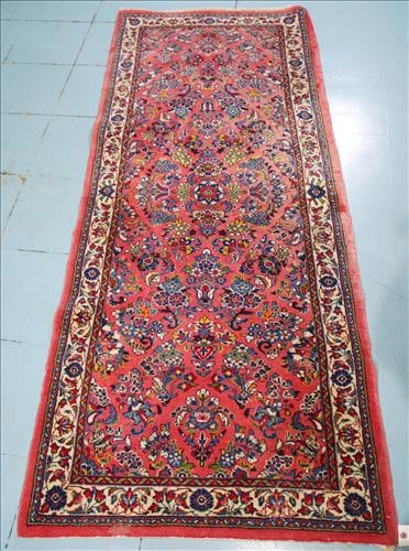 Small handmade Persian hall runner, 2.10 x 6.10 (1 of 4)