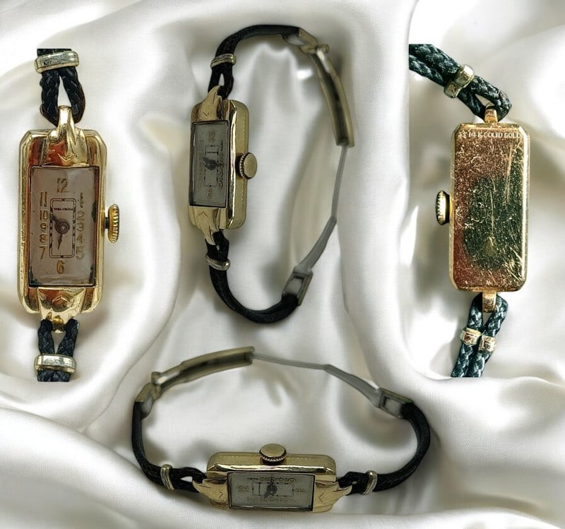 Antique ladies Waltham wrist watch wt. 8.5 gram (1 of 4)