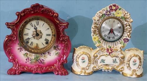 2 clocks, Steam Clock Co. and Oxford Metal Spinning Co., Inc. (1 of 6)