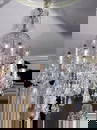 Beautiful 20 light crystal chandelier by Waterford, 32 in. x 54 in.