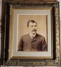 Pair of beautiful Victorian frames with Anny and George Paine