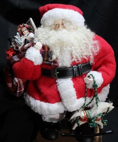 Hand made Santa Clause, one of a kind from Lamping's collection