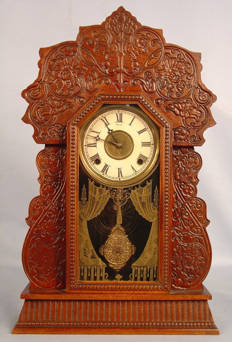 Gilbert Navy no. 27 Clock, 24in. T, 15in. W, good c: Gilbert Navy no. 27 Clock, 24in. T, 15in. W, good condition
