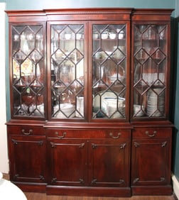 Large Mahogany breakfront, ca. 1930