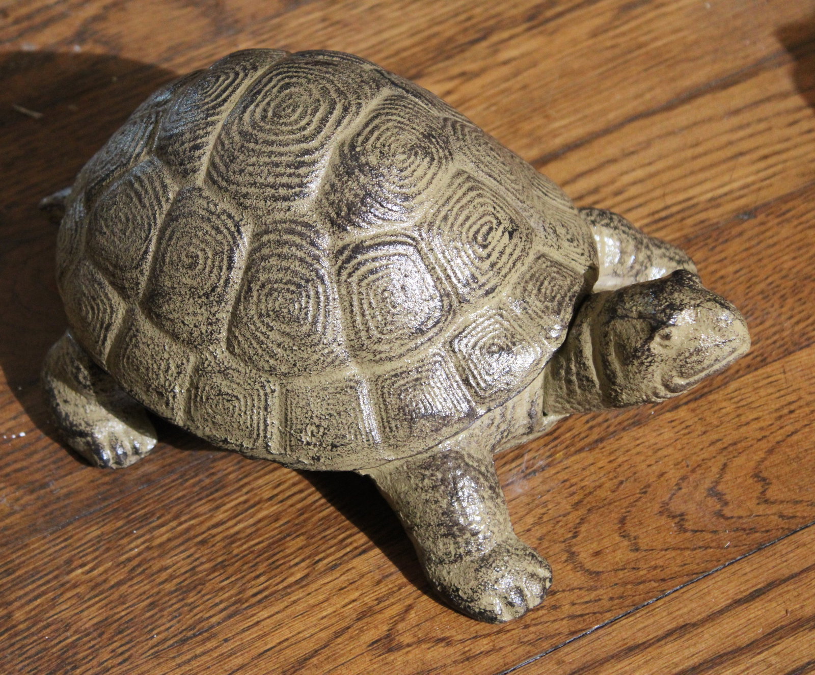 Cast iron turtle: Cast iron turtle