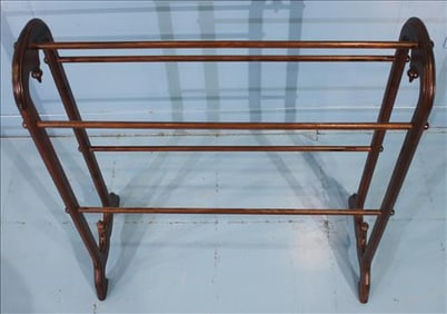 Victorian Mahogany Towel Rail