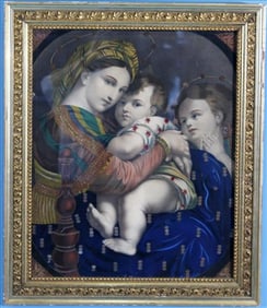Print of Raphael's "Madonna"