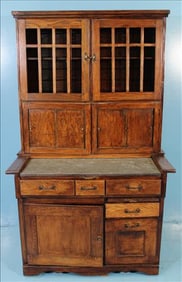 Oak Baker's Cabinet