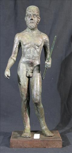 Bronze Statue in classical style (1 of 3)