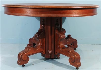Victorian Carved Extension Dinning Table