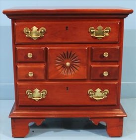 Small chest of drawers or bedside cabinet, 22 in. T, 20 in. W, 12 in. D.