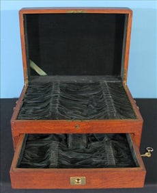 Wooden Flatware Storage Chest