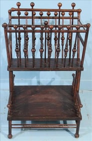 Victorian Mahagony Canterbury