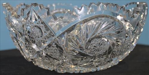 Brilliant Cut Glass Bowl