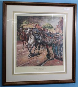 Limited Edition Civil War Print of General Robert E. Lee