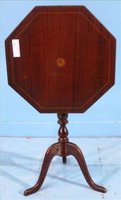Georgian Mahogany Tilt Top Tea Table