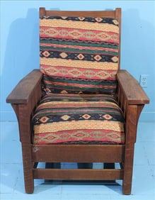 Life Time No. 682 Oak Morris Chair