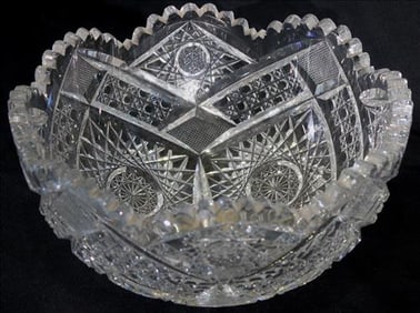 Brilliant Cut Glass Bowl