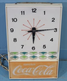 Vintage Coca-Cola Advertising Clock