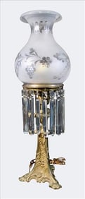 Fine Astral Lamp Attr. To Hooper & Co., Boston, Mid-19th Century