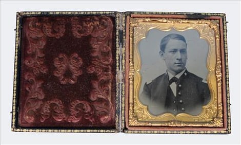 Civil War Era Tintype of a Young Soldier