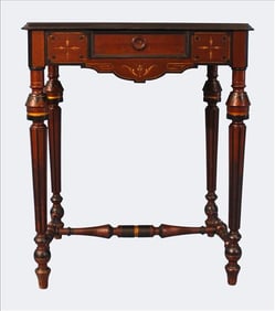Victorian Inlaid Chess Game Table