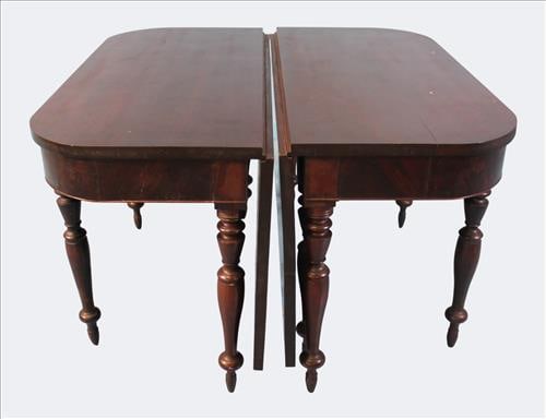 Pair of Mahogany Banquet Ends (1 of 6)